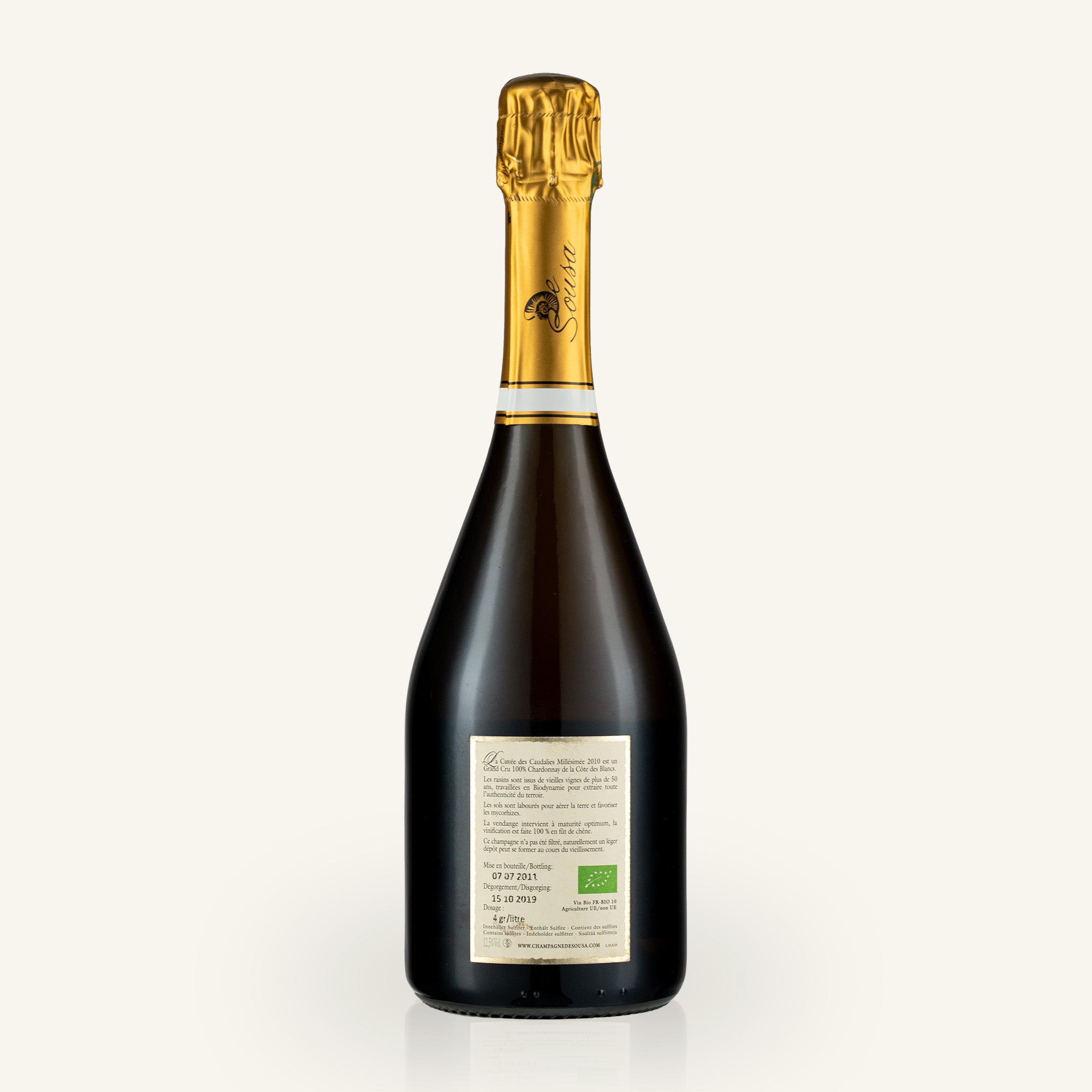 “Caudalies” Blanc de Blancs 2010