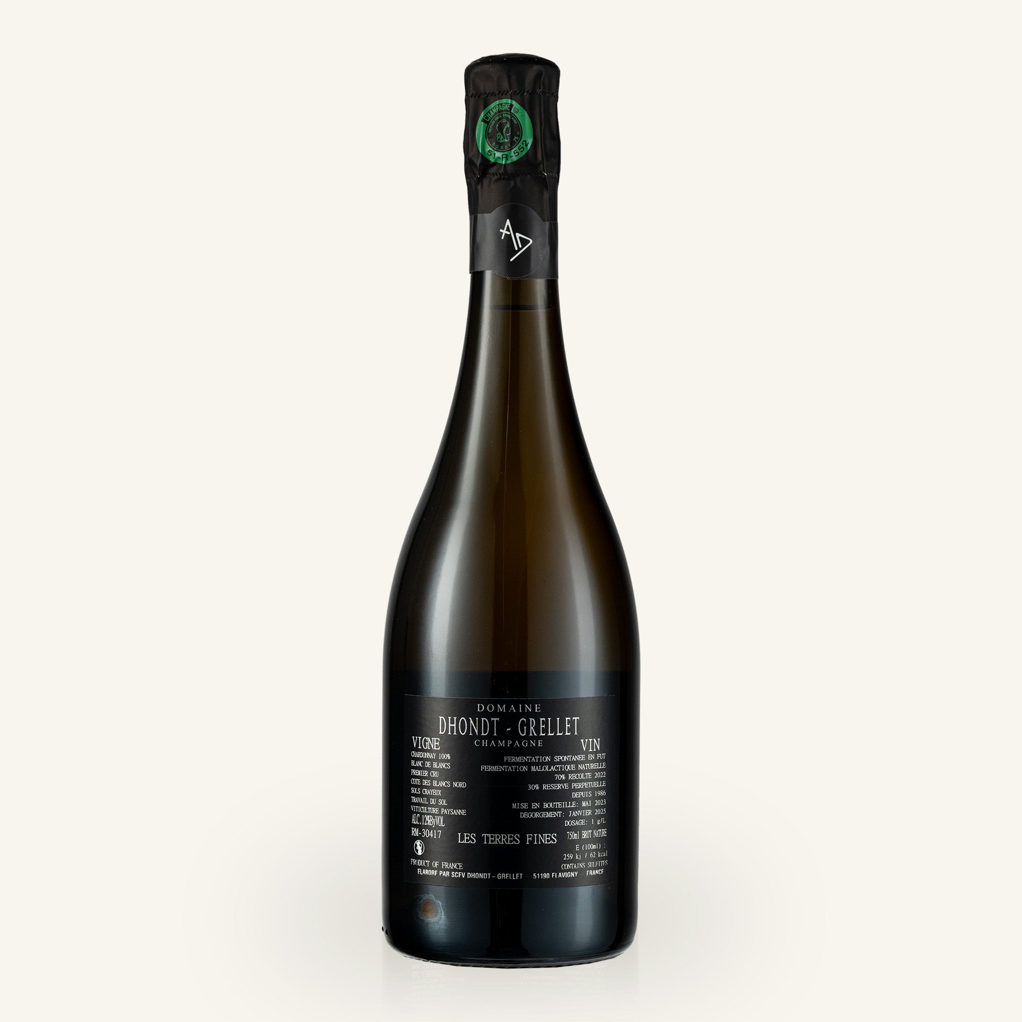 Les Terres Fines 1er Cru Blanc de Blancs NV