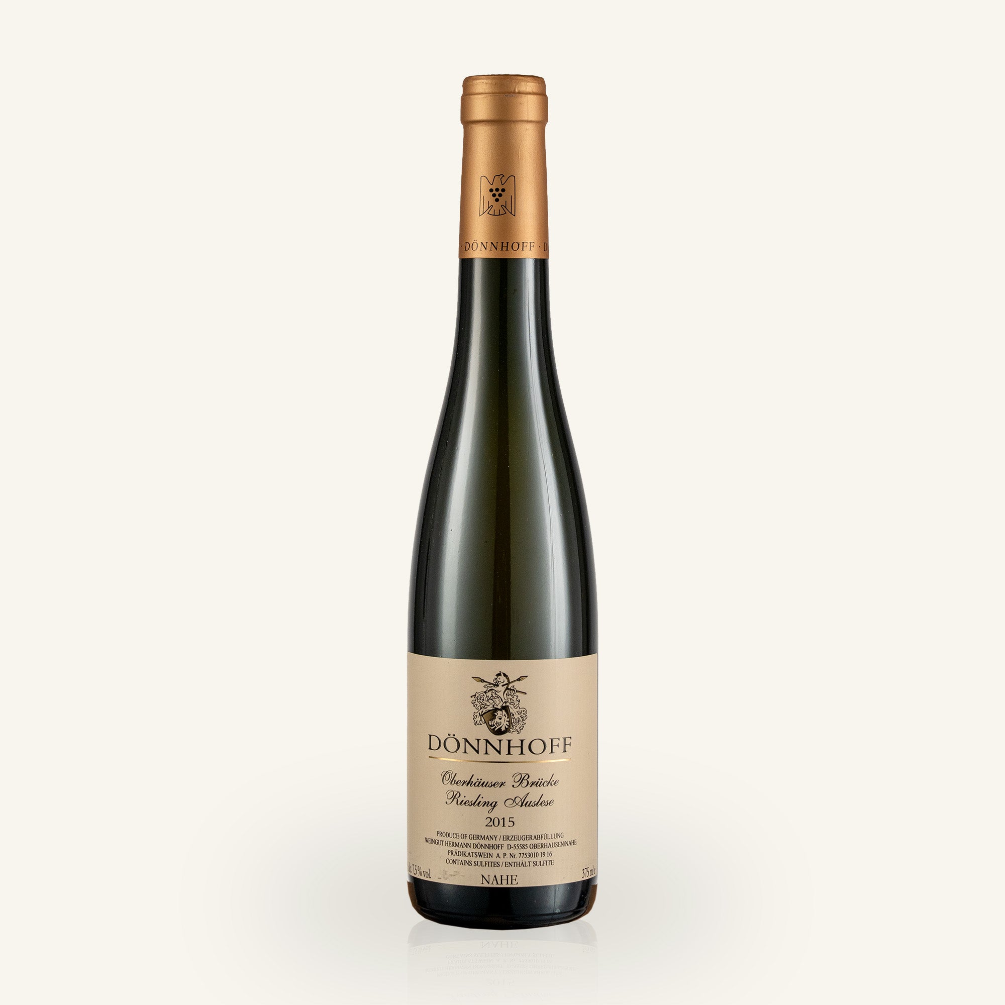 Oberhäuser Brücke Riesling Auslese 2015 (half bottle)