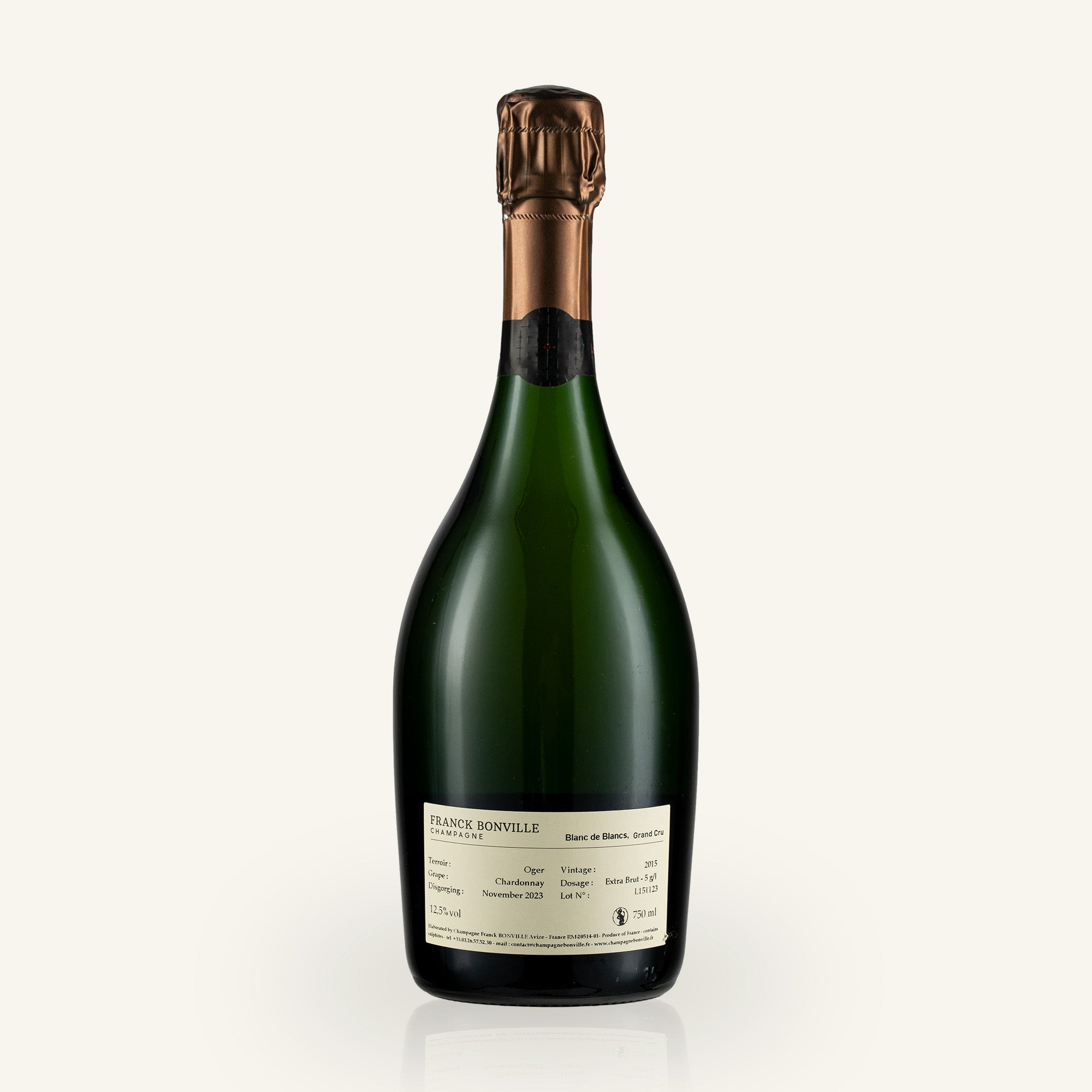 “Les Belles Voyes” 2015 Grand Cru Blanc de Blancs