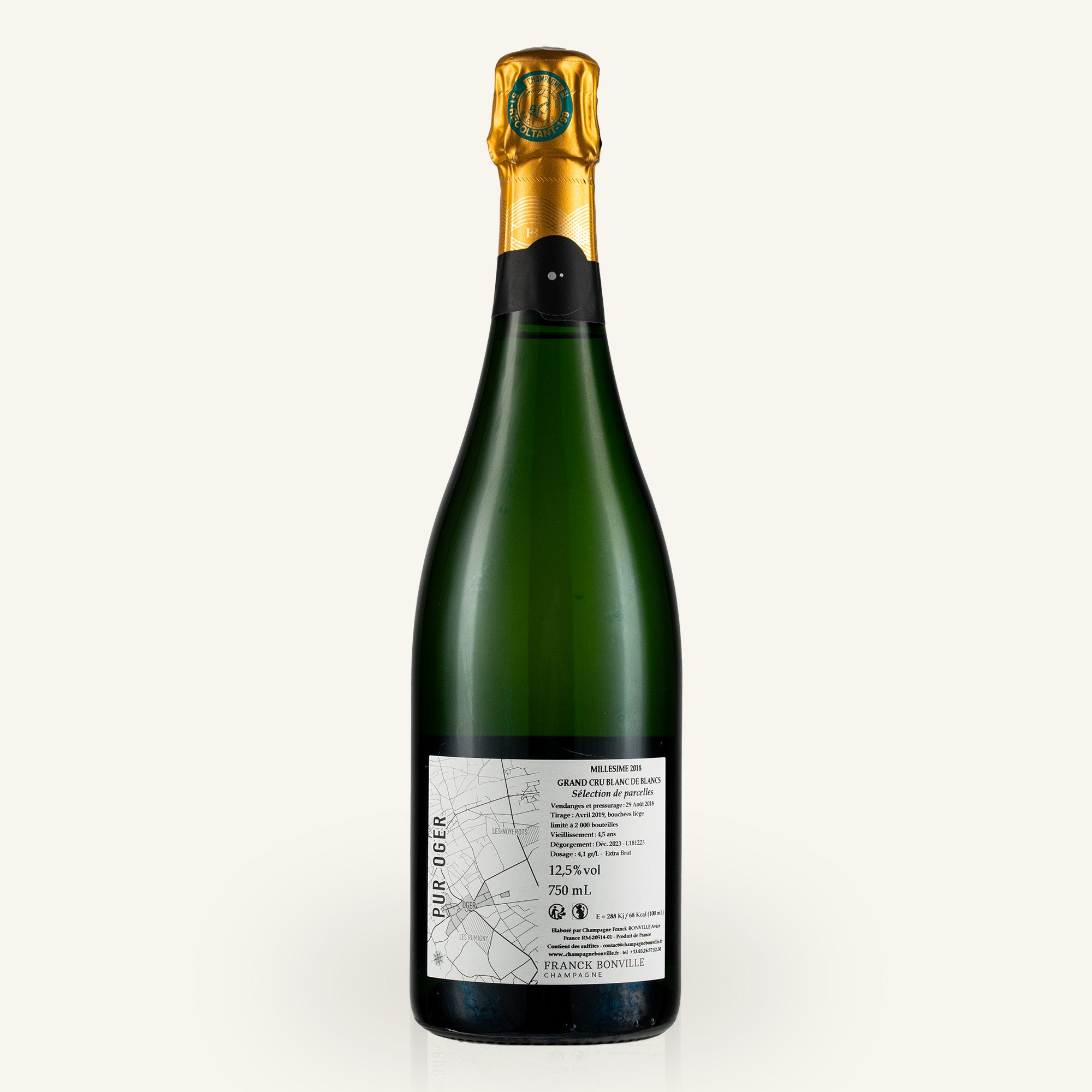 “Pur Oger” 2018 Grand Cru Blanc de Blancs