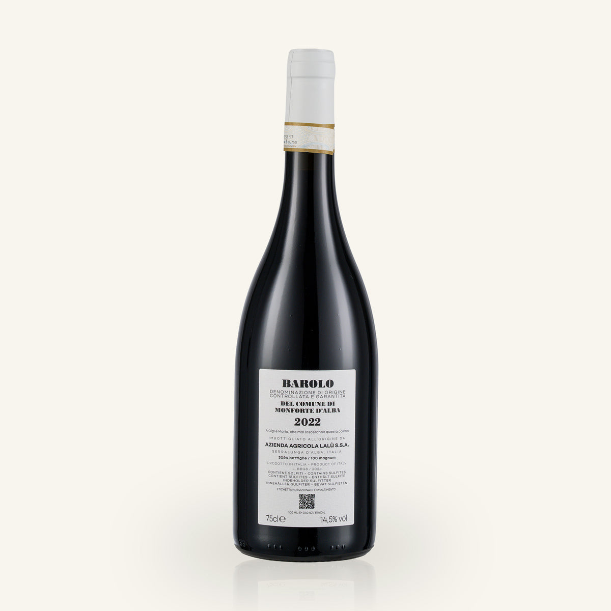 Barolo Del Comune Di Monforte D’Alba 2022
