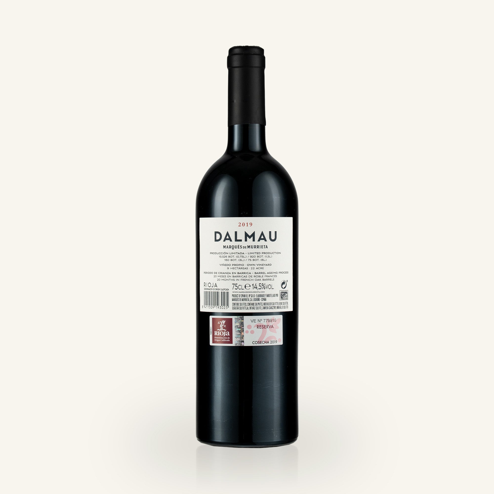 Dalmau Reserva 2019