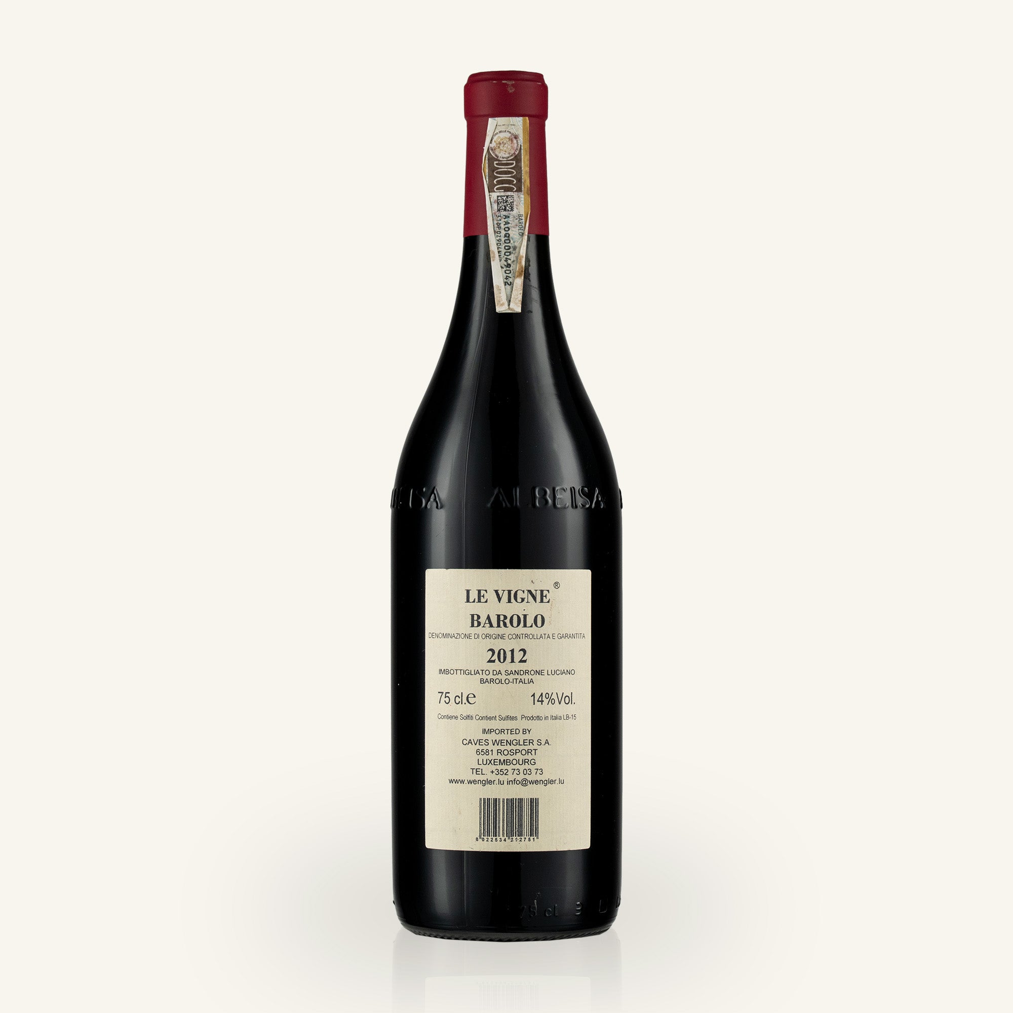Barolo Le Vigne 2012