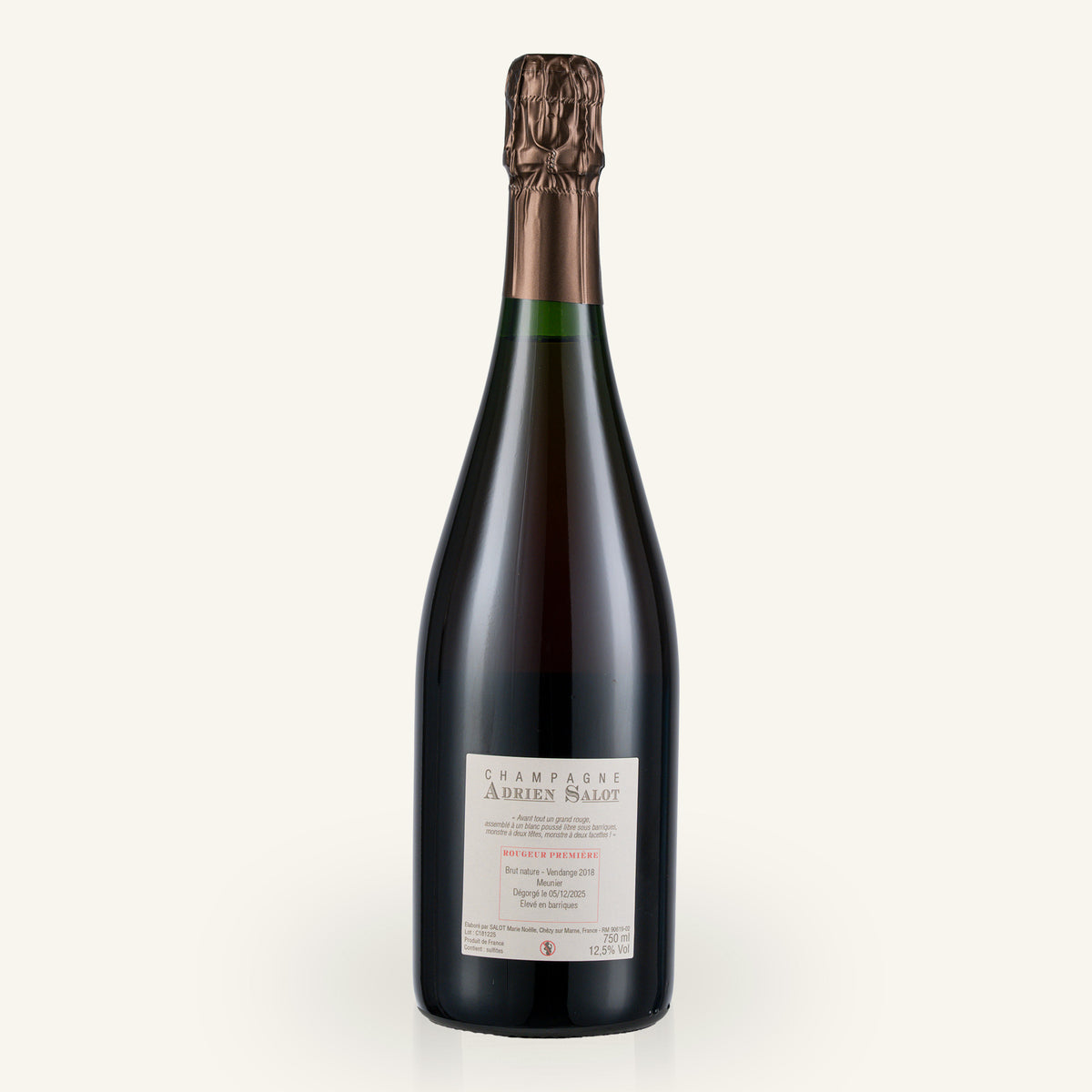 Rougeur Première 2018