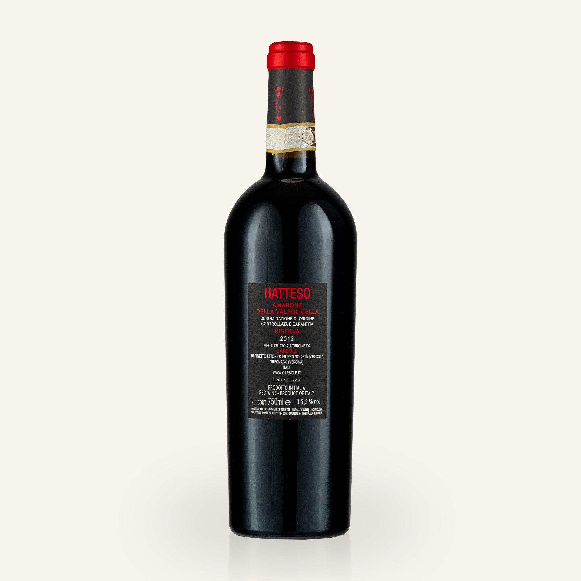 Hatteso Amarone della Valpolicella Riserva 2012