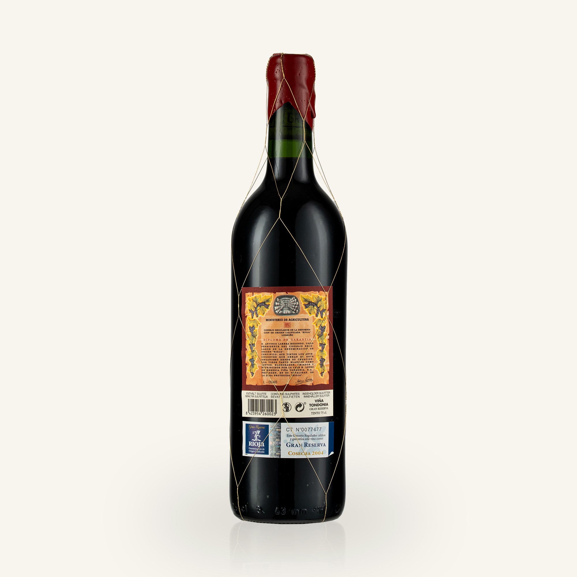 Vina Tondonia Gran Reserva Tinto 2004