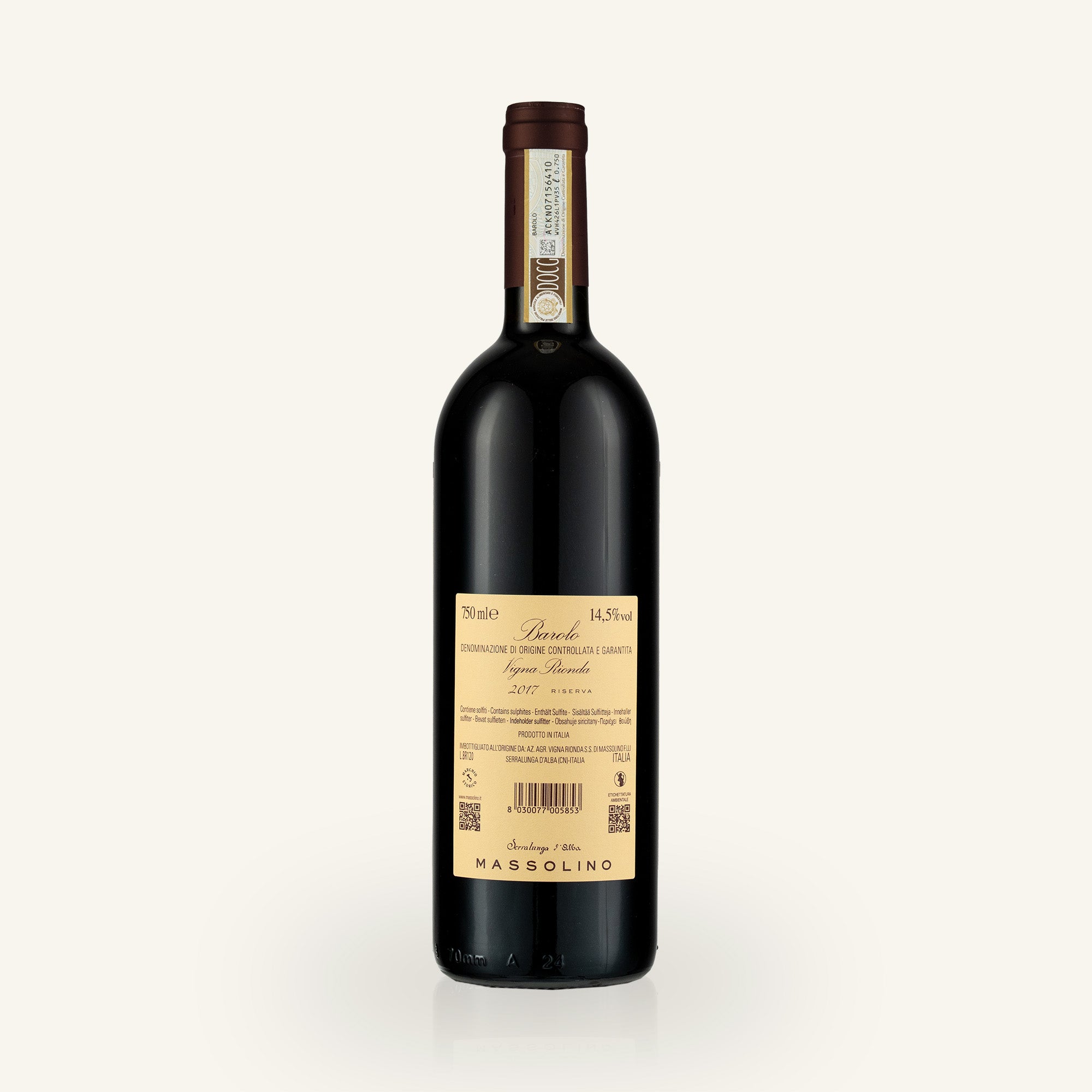 Barolo “Vigna Rionda” Riserva 2017