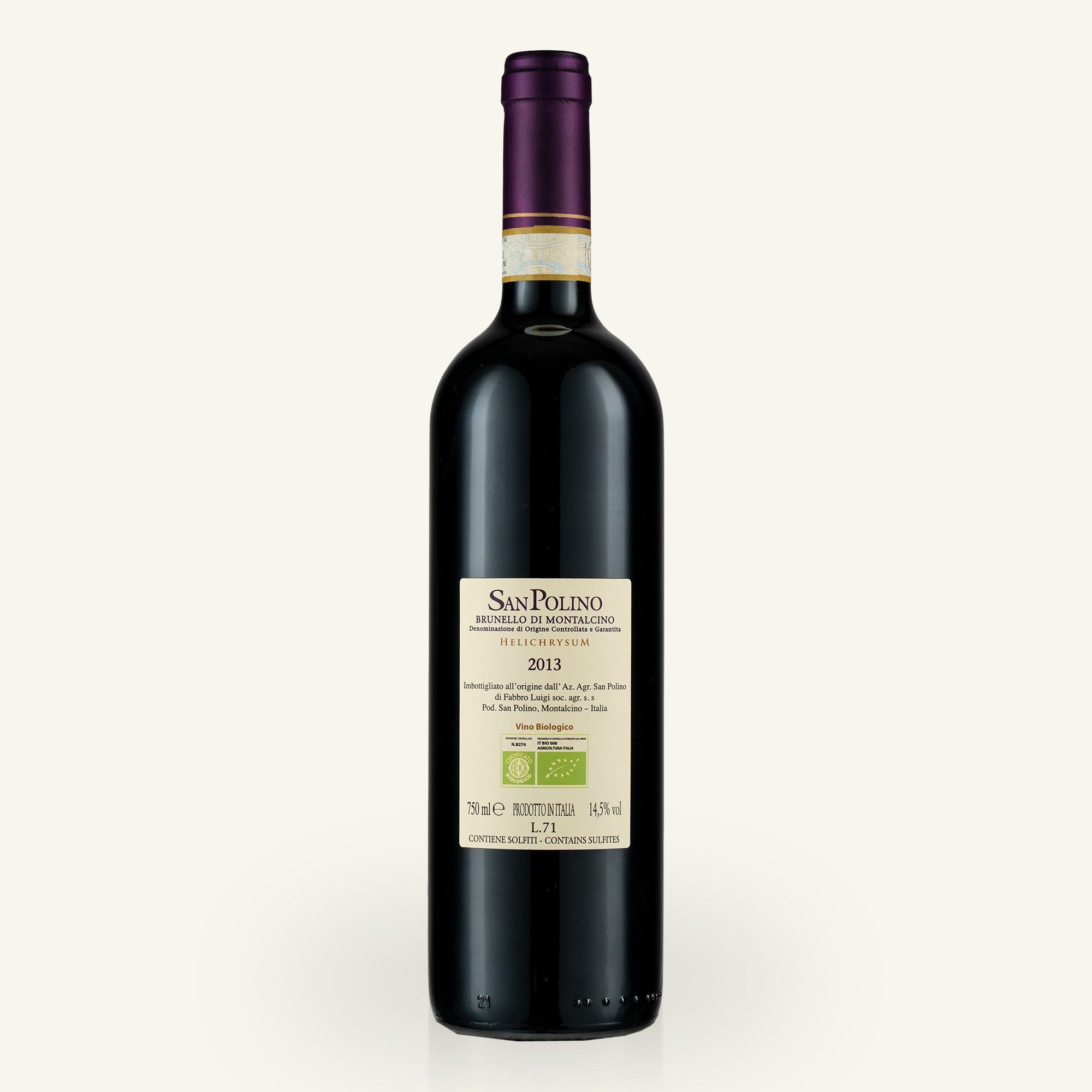 Brunello di Montalcino “Helichrysum” 2013