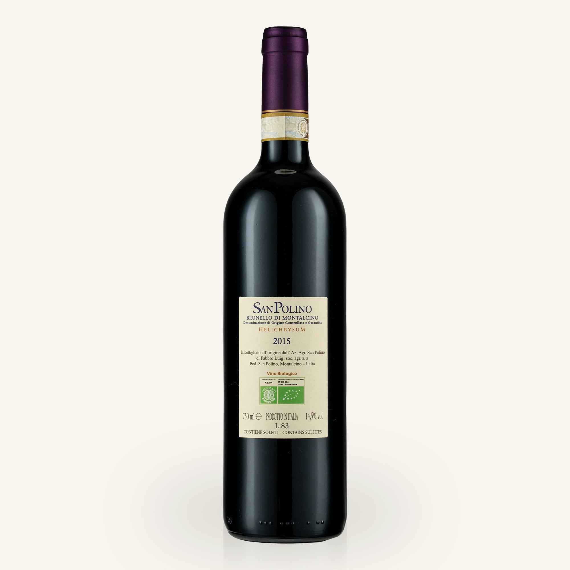 Brunello di Montalcino “Helichrysum” 2015