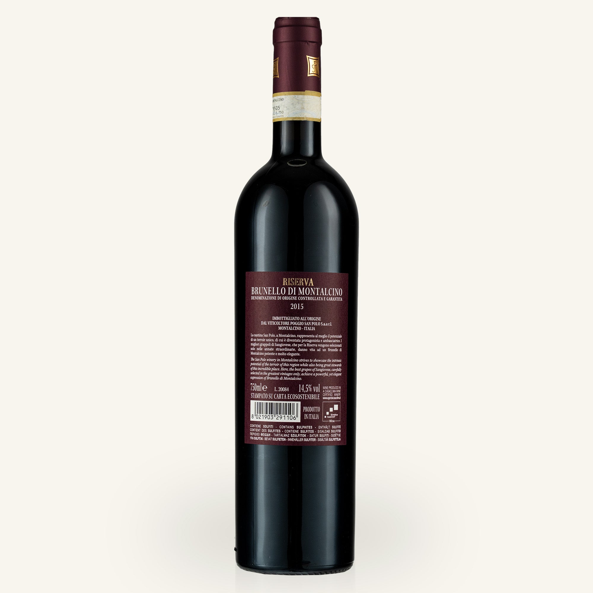 Brunello di Montalcino Riserva 2015