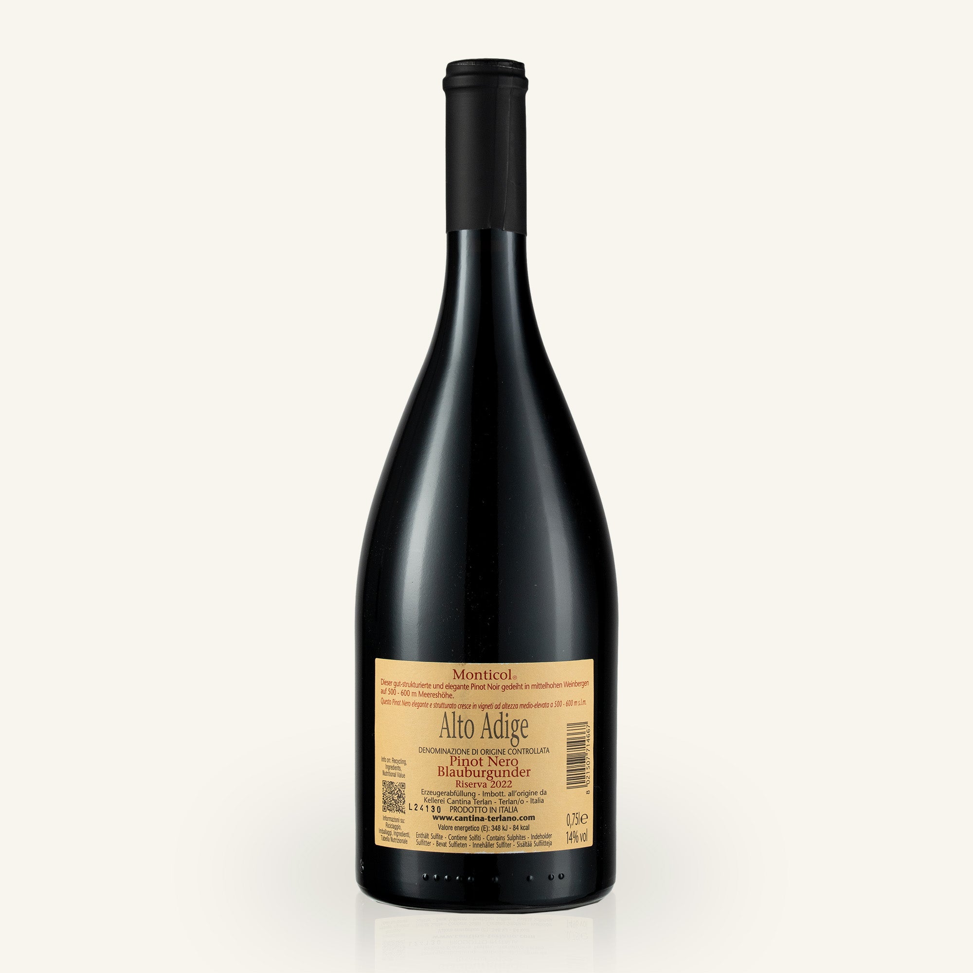 Pinot Nero Riserva “Monticol” 2022