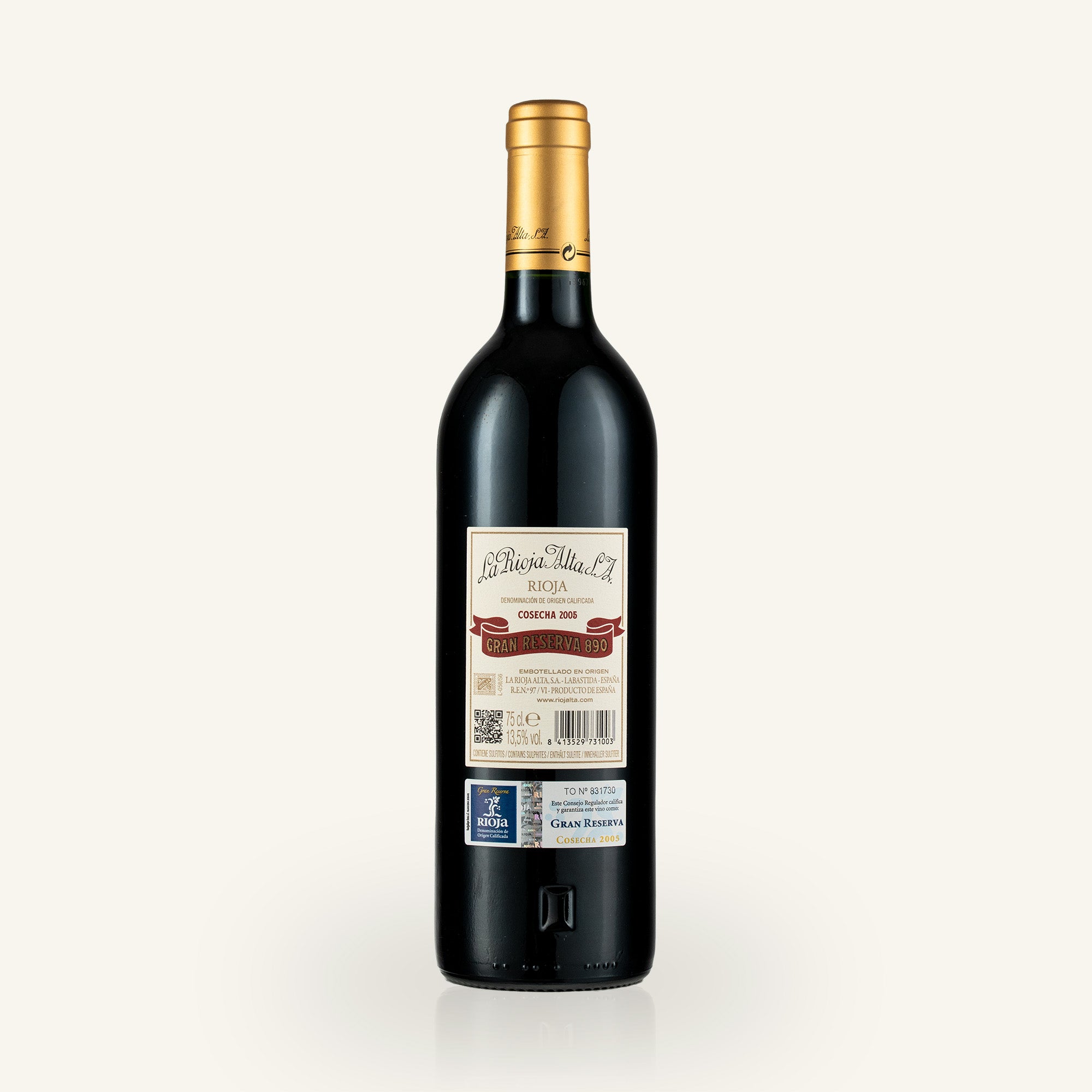 La Rioja Alta Gran Reserva 890 2005